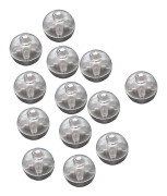 100 st Mini LED-lampor i färger, ballonger, papperslyktor, lampor, trådlösa blixtklotlampor (bebetter)