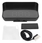 FHE Universal Car Head Up Display High Definition OBD HUD vindruteprojektor Överhastighet Säkerhet A