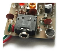 Digital sändarmodul trådlös FM-sändare DIY 88-108Mhz för sändning monterad/ej monterad null - Färdig produkt-FA- null - Finished product 0.13