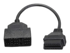 Toyota Diagnostisk Skanner Adapterkabel - 22-stifts Obd1 till 16-stifts Obd2 Konverterare