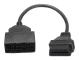Toyota Diagnostisk Skanner Adapterkabel - 22-stifts Obd1 till 16-stifts Obd2 Konverterare