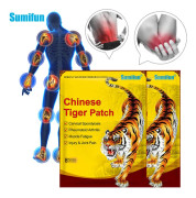 Tiger Plåster, Smärtlindringskit - 8 Plåster Per Förpackning K05301