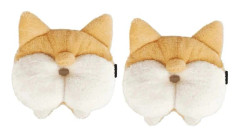 Söt Corgi Bil Tissue Box Mjuk Tecknad Tissue Box Djur Bil Tissue Box Servetthållare