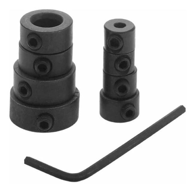 8-delars borrbitbegränsningssats för verktyg och instrument – 3, 4, 5, 6, 8, 10, 12 och 16 mm borrbitstoppsortiment (set om 8)