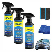 1-3-set Sopami billackeringsspray, skyddsmedel för snabb bilvax och polering för bil och motorcykel 1SET