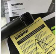 Shure SM57 SM57-LC Cardioid Dynamisk Trådbunden Instrumentmikrofon Svart{AZC}