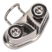 Båt Cam Cleat Wire Leading Ring Segelbåt Pilates Utrustning 316 Rostfritt Stål Spegelpolerad för 10mm Rep