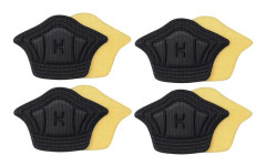 Self-adhesive heel patches for shoes - Black