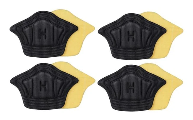 Self-adhesive heel patches for shoes - Black