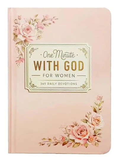 En minut med Gud för kvinnor, 365 dagars andaktsbok, kristen daglig andakts- och bönebok, trospresent till henne Rosa
