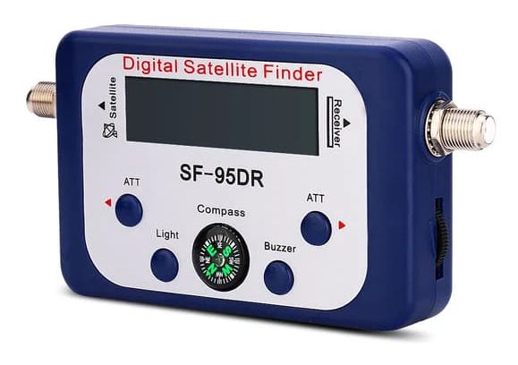 Mini LCD Digital Satellitfinnare Mätare Signalstyrka Dish Directv Kompass