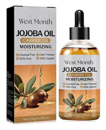 Jojobaolja Hårbalsam, Fast Hår, Tätt Hår, Förebygger Håravfall, Reparerar Torrt Hår Och Ger Mjuk Hårvårdande Olja