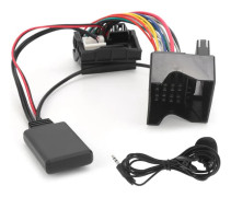 Bluetooth 5.0 AUX IN Ljudadapterkabel med Mikrofon Kompatibel Citroen C2 C3 C4 C5 C6
