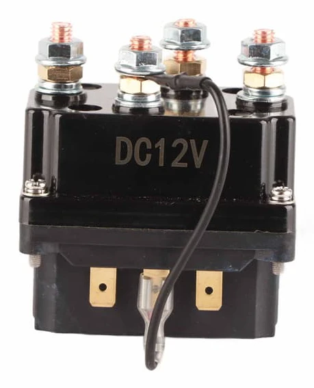 12V 250A Vinsch Solenoid Relä Kontaktor för AUT UTV SUV 3000-5000lbs Vinschar