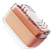Skummande tvållåda med rullbubbelbehållare för tvätt, tvålförvaringsdispenser Orange