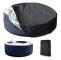 Round Spa Cover, 210cm x 30cm, Waterproof & UV Protective for Outdoor Pools