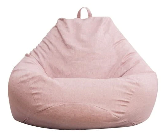 Inomhus Utomhus Vuxen Sittsäck Gamingstol Extra Stor Sittsäcksöverdrag Rosa L Rosa Rosa L Pink