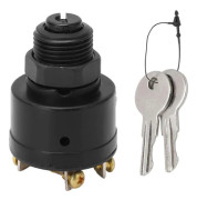 [LD] 6-screw, 3-position Ignition Switch 393301 with Two Keys Compatible with OMC Inboard or Outboard Boats