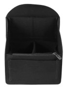 Filt Ryggsäck Insats Organizer Förvaringsväska Universal Väska I Väska Män Kvinnor Axelväskor Handväska Organizers (Svart) Black