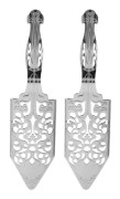 2 Pieces Absinthe Spoons, Stainless Steel Absinthe Cocktail Spoon, Gothic Absinthe Fountain