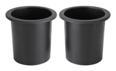 2PCS 100 mm Opening Speaker Inverter Tube with Rodent Resistant Mesh for 8-12 inch Speakers