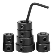 Borrstopp - 8 delar, 3-16 mm, med insexnyckel - Lämplig för borrar, borrpositionering