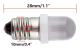 10 st E10 12V LED-spotlights Varmvit