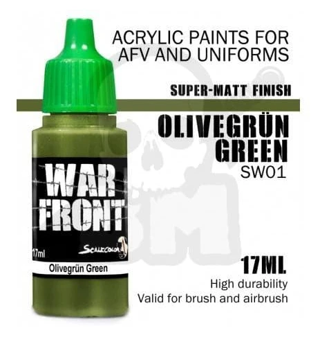 Scale75 ScaleColor: WarFront - Olivegrun Green