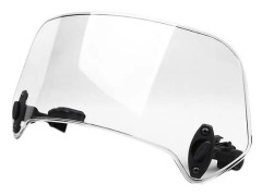 Transparent färgad universell motorcykel justerbar vindruta förlängning vindruta spoiler luftavvisare