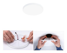 Paulmann 79932 LED-inbyggnadspanel 6 W neutral vit vit vit