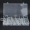 555 Piece Assortment of Cotter Pins Industrial Storage Case Fastener Kit Tool Set