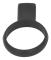 4PCS Tennis Grip Trainer Aids Tennis Racket Trainer Tool for Outdoor Sports Competitions Black