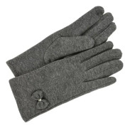 Damhandskar grå touch fleece nalle BELTIMORE
