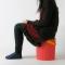 Hink med lock 20L, Omnioutil, Cerise/Orange