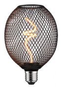 Paulmann 29261 LED (RGB) lampa E27 Globeform 4 W Bärnstensfärgad (Ø x H) 110 mm x 160 mm 1 del