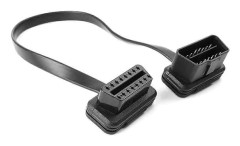 OBD II 16-stifts förlängningskabel hane till hona 100 cm 3,3 fot Diagnostikverktyg Kompatibel med alla OBD2-fordon (FMY)