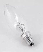 12x 25W E14 Ljuskälla Klar Vit Klassisk Glödlampa