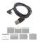 USB-laddningskabel Ersättnings Dat Synk för Intuos Sladd för Ritplatta CTL480 490 690 CTH480 490 680 690