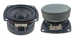 1 Set 3-inch Full-Frequency Speaker Perfect for DIY Projects Low-Frequency Subwoofer Speaker Tweeter
