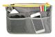 Bag in bag handbag insert bag insert grey, one size