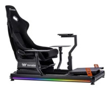Thermaltake GF500 flight simulator cockpit black