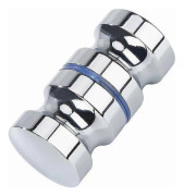 Shower Door Knob Aluminum Alloy Round Door Handles For Bathroom Glass Door Sliding Door [DB]