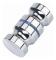 Shower Door Knob Aluminum Alloy Round Door Handles For Bathroom Glass Door Sliding Door [DB]
