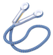 Professional Mountaineering Rescue Rope Protective Loop Sling Abseiling Rope Blue 80 cm