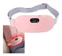 Värmedyna för mensvärk, 3-hastighetsjustering, bärbar Pink