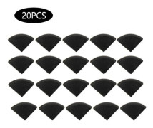 20 Pieces End Cap Black Plastic Fasteners for 2020R/3030R EU Standard Aluminum Profiles 3030R