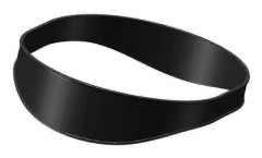2 ST DIY Hårklippning Hemma Fade och Taper Hårtrimning Böjd Silikon Hårklippningsband