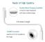 iPhone 3,5 mm Hörlursadapter Apple MFI-Certifierad Lightning till 3,5 mm Jack Dongle Hörlurstillbehör Aux Audio Kompatibel med iPhone 13 Pro Ma