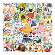 100-pack Laptop-dekaler, Graffiti-motiv