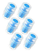 6 Pcs Replacement Bite Valve Cover, Water Bladder Bite Valve Replacement Hydration Silicone Nozzle Accessories, A